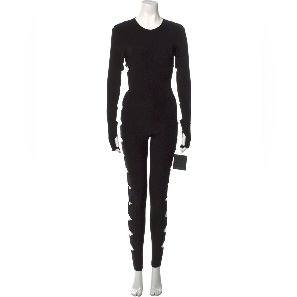 Norma Kamali Crew Neck Jumpsuit